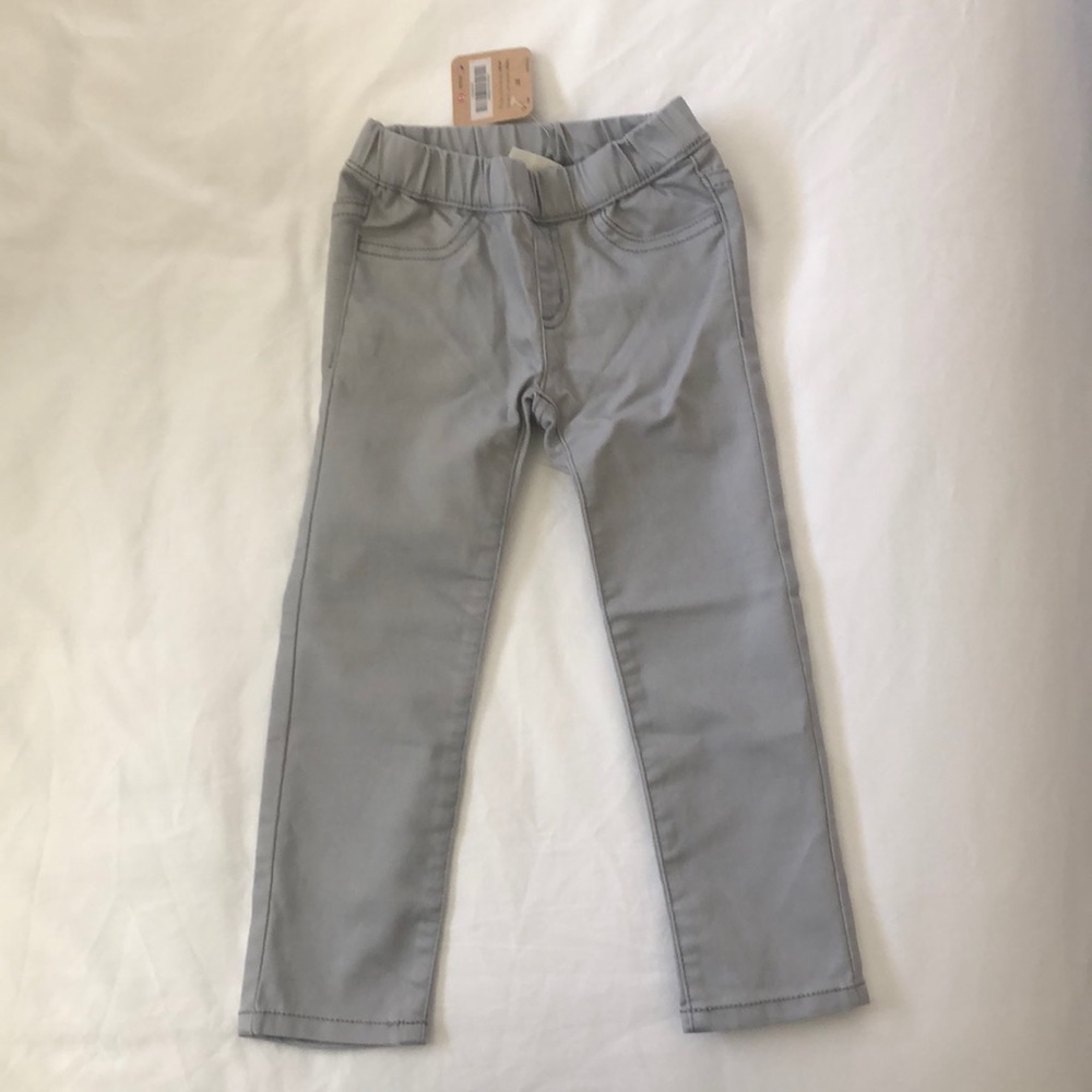 Crazy 8 Toddler Girls 3 T Skinny Pants Gray
